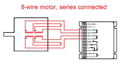 8 wire motor series